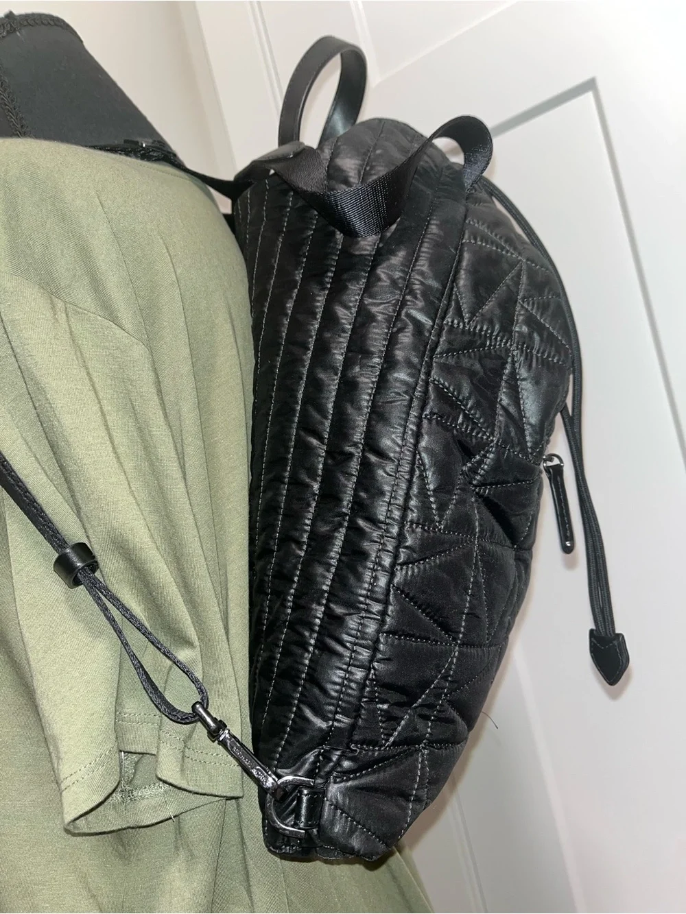 Michael Kors Drawstring Winnie Backpack/Shoulder Bag